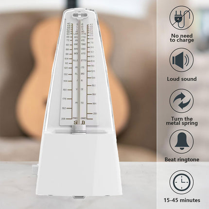 Metronome Standard Universal Mechanical Metronome for Piano Guitar Violin