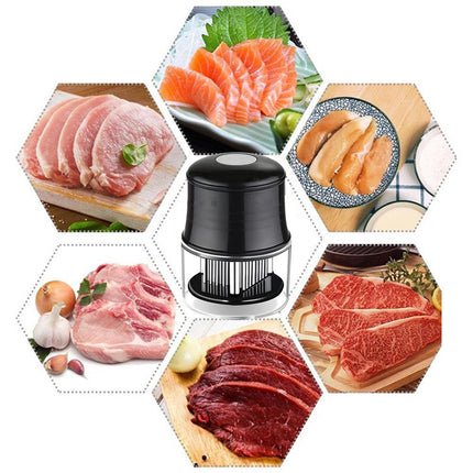 56Pin Stainless Steel Meat Tenderizer Needle Sharp for Beef Pork Chicken Cooking