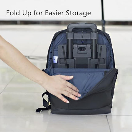 Foldable Shopping Trolley Cart Portable Luggage Carrier For Travel Grocery Use
