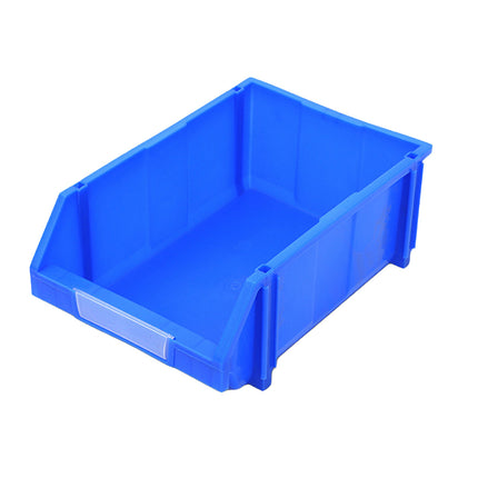 2 Pcs Thickened Slanted Plastic Storage Box for Screws Nuts Crafts Storage Use