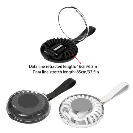 Six In One Charging Cable Spring Design Mobile Phone Fast Data Cord USB Cable