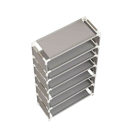 Multi Layer Shoe Storage Rack Durable for Entryway Hallway Home Space Saving