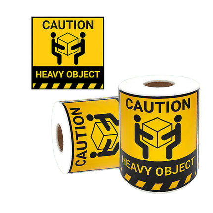 Overweight Freight Warning Label High Adhesive Strength Express Shipping Use