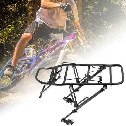 Bike Cargo Rack Rear Bike Rack Back of Bike Carrier Rack Bicycle Rear Rack