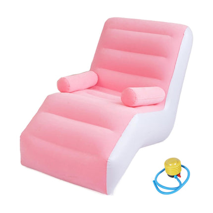 Portable Inflatable Lounge Sofa Chair Outdoor Recliner Air Couch Folding Seat