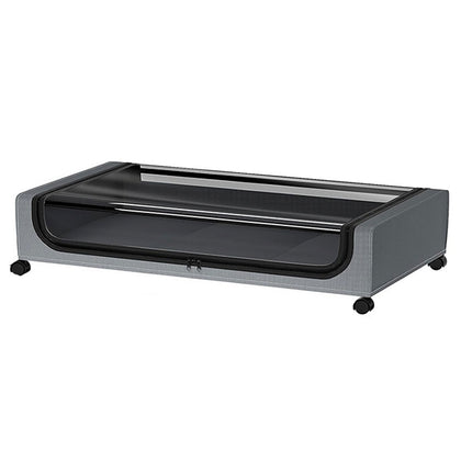 Under Bed Storage Rack Square Design with Wheels Rolling Trolley Box for Home