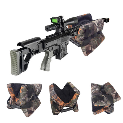 Shooting Sandbag Support Bag Outdoor Hunting Gun Rest Stand Leaf Camouflage