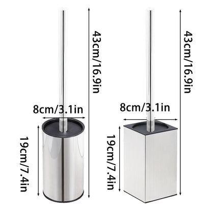 Toilet Brush Set Bathroom Cleaning Tool Durable Household Toilet Scrub Brush