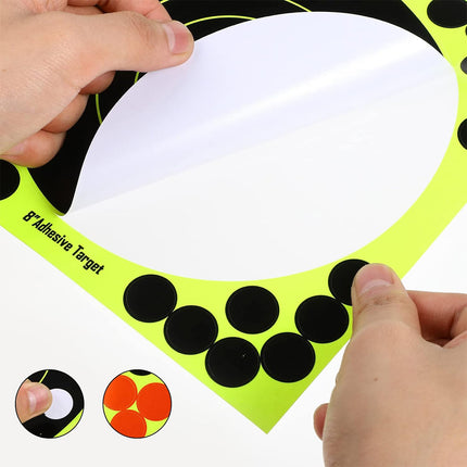 Shooting Target Sticker Set  Green Aiming Decal for Practice Training