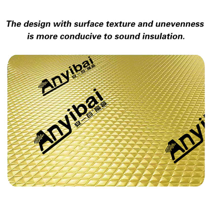 3.2m Car Sound Deadening Roll Self-Adhesive Noise Insulation Foam Doors Floors