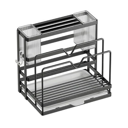 Kitchen Knife Rest Rack Universal Model Stainless Steel Wall-mounted Pot Holder