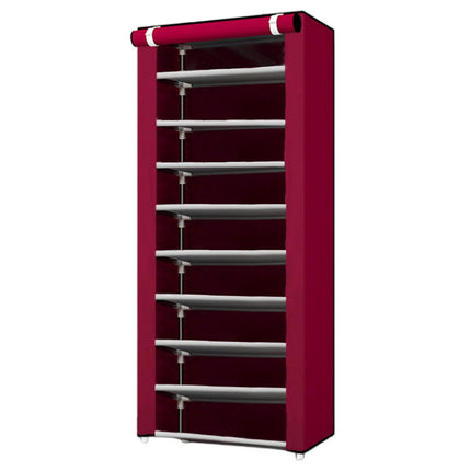 Stackable Shoe Rack Storage Cabinet Organizer Portable Wardrobe for Home Use