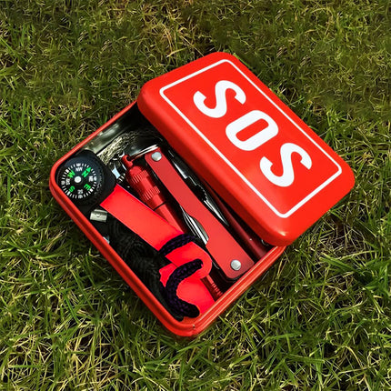 Outdoor Multifunctional Tool Kit for Camping Hiking Fishing Survival Adventures