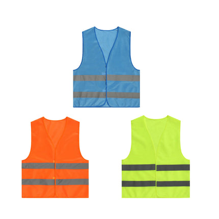 2PCS Reflective Safety Vest Lightweight High Visibility for Road Construction