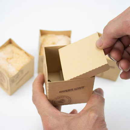 Cupcake Box Set 100pcs Kraft Paper Baking Mousse Cup Holders for Party Dessert