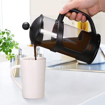 350ml French Press Coffee Maker Hand Press Tea Brewer with Filter