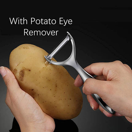 2PCS Stainless Steel Peeler Knife for Fruit Vegetable Peeling Kitchen Tools