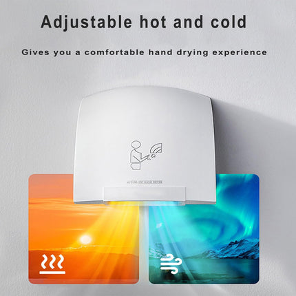 Hand Dryer Compact Smart Dryer Mini Electric Household Wall Mounted Fast Drying
