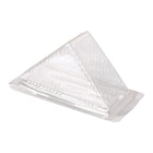 100pcs Transparent Sandwich Packaging Box Plastic Triangle for Baked Snacks