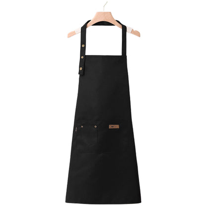 Adjustable Work Apron Neck Strap Waist Tie Kitchen Cooking Bib Apron Men Women