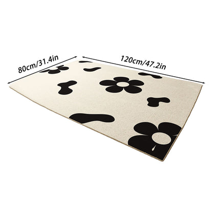 Living Room Carpet Anti Slip Simple Home Floor Mat Soft Decorative Area Rug