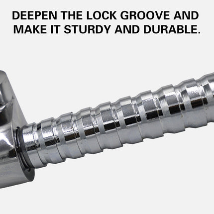 Car Hyperbolic Lock Core Extendable Double Hook Steering Wheel Lock Anti Theft