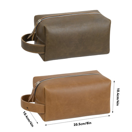 Retro Makeup Toiletry Bag Multi-Pocket for Travel Daily Use Cosmetic Storage