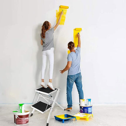 Folding Ladder Stool Multi Functional Household Climbing Step Stool For Home Use