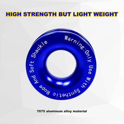 Tow Hook Ring Universal Steel Car Towing Rope Hook Front Rear Bumper Tow Kit