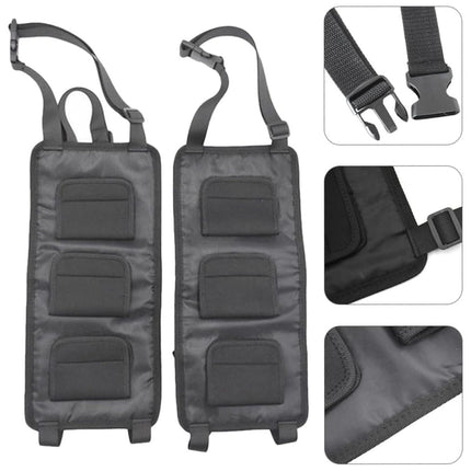 2pcs Car Fishing Rod Holder Portable Fishing Rod Shelf Car Fixing Stand Set