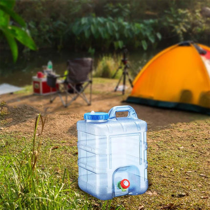 20L Large Water Container Tank with Tap for Camping Travel Picnic Outdoor Use