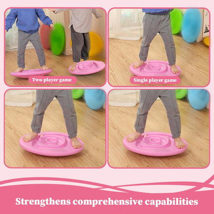 Kids Balance Board Non Slip Surface for Kids Gymnastics Training Play Exercise