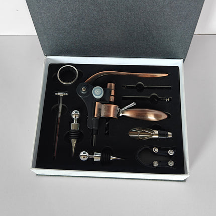 9PCS Wine Bottle Opener Gift Box Set for Home Bar Restaurant Wine Holiday Gift