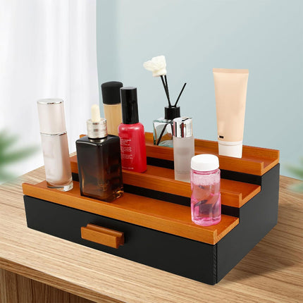 Wooden Storage Box Drawer Shelf Organizer Wooden Chest Home Decor Storage