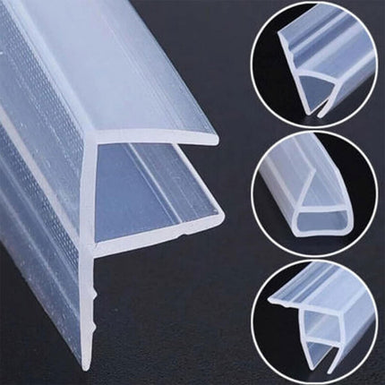Transparent Silicone Seal Strip in F Shape for Glass Doors Windows
