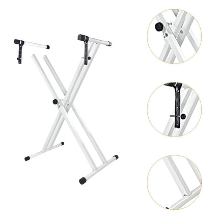 White Electronic Keyboard Stand Electronic Keyboard Stand for Home Studio