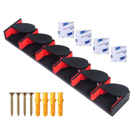 Fishing Rod Display Rack Vertical Horizontal Plastic Bracket for Gear Collection