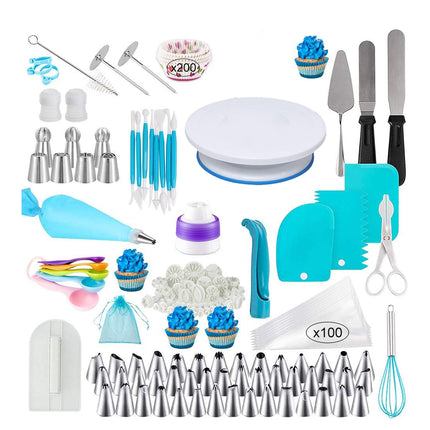 420PCS Cake Turntable Decorating Kit Tools For Baking Cake Decoration Supplies