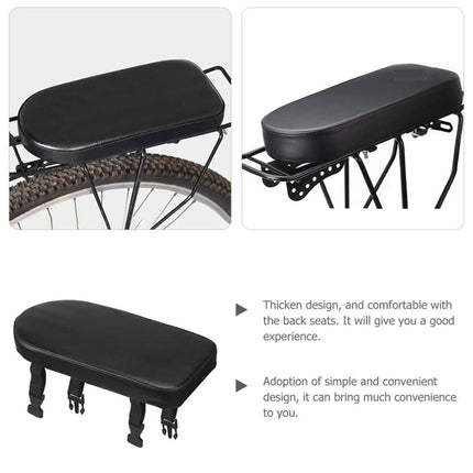 2pcs Mountain Bike Seat Plate Bicycle Back Seat Cushion Rear Shelf Saddle