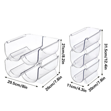 Water Cup Storage Rack Multi Layer Transparent Clear Space Saving Durable