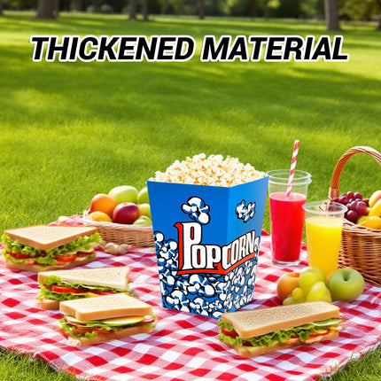 Popcorn Box Snack Box Fries Box Disposable Food Container For Fast Food Takeaway