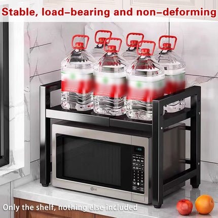 Retractable Home Double Layer Oven Rack Heat Resistant Durable Space Saving