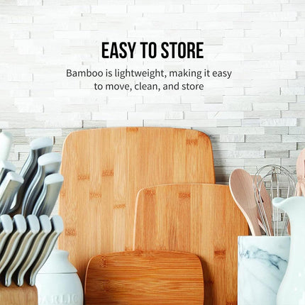 3pcs Multi-Size Chopping Board Set Kitchen Cutting Board Food Prep Boards