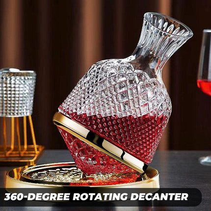 Roly-Poly Wine Decanter 1.5L Shatterproof Glass For Home Bar Party Wine Serving