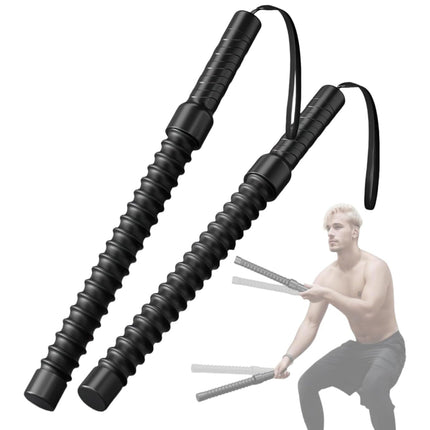 2PCS Fitness Cordless Resistance Training Rope Non Slip Handles Home Gym Workout