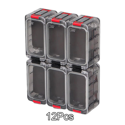 Luminous Fishing Accessory Box Multi Compartment Hook Storage Tackle Case