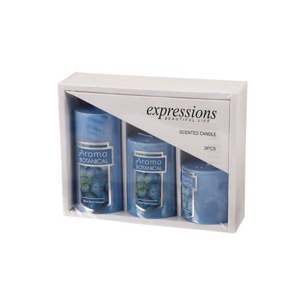 Classic Simple Cylindrical Scented Candles for Home Use Aromatherapy Decoration