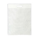Portable Non Woven Flat Pocket Bags 100pcs Lightweight Shopping Storage Bags
