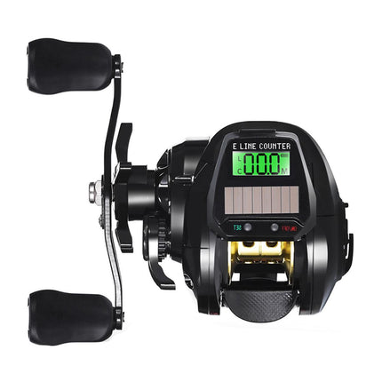 Digital Teardrop Fishing Reel Long Casting Freshwater Sea Boat Beach Raft