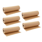 Brown Kraft Paper Rolls 5pcs Gift Wrapping Decoration Packaging Craft Sheets